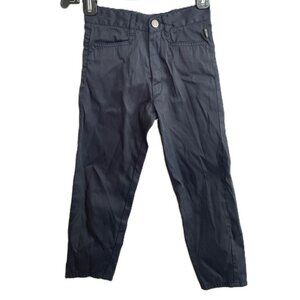 Young Versace Boys Pants Size 6 Deep Navy Blue
